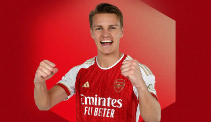 Arsenal: Odegaard reacts to Champions League return after six years